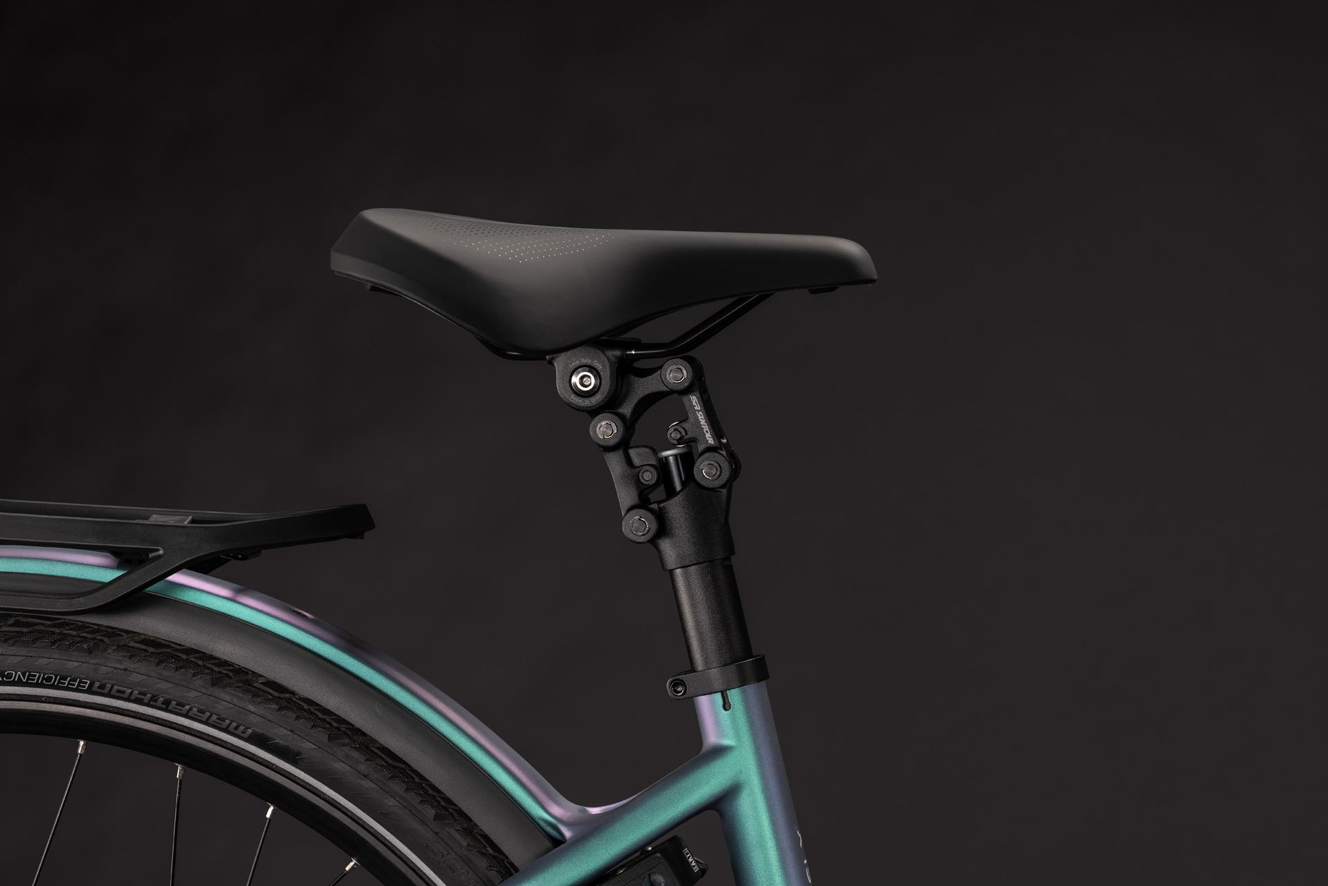 CUBE Supreme Hybrid C:62 Deluxe SLX 600 — vélo de trekking, Urban Cycle Nantes — vue 9