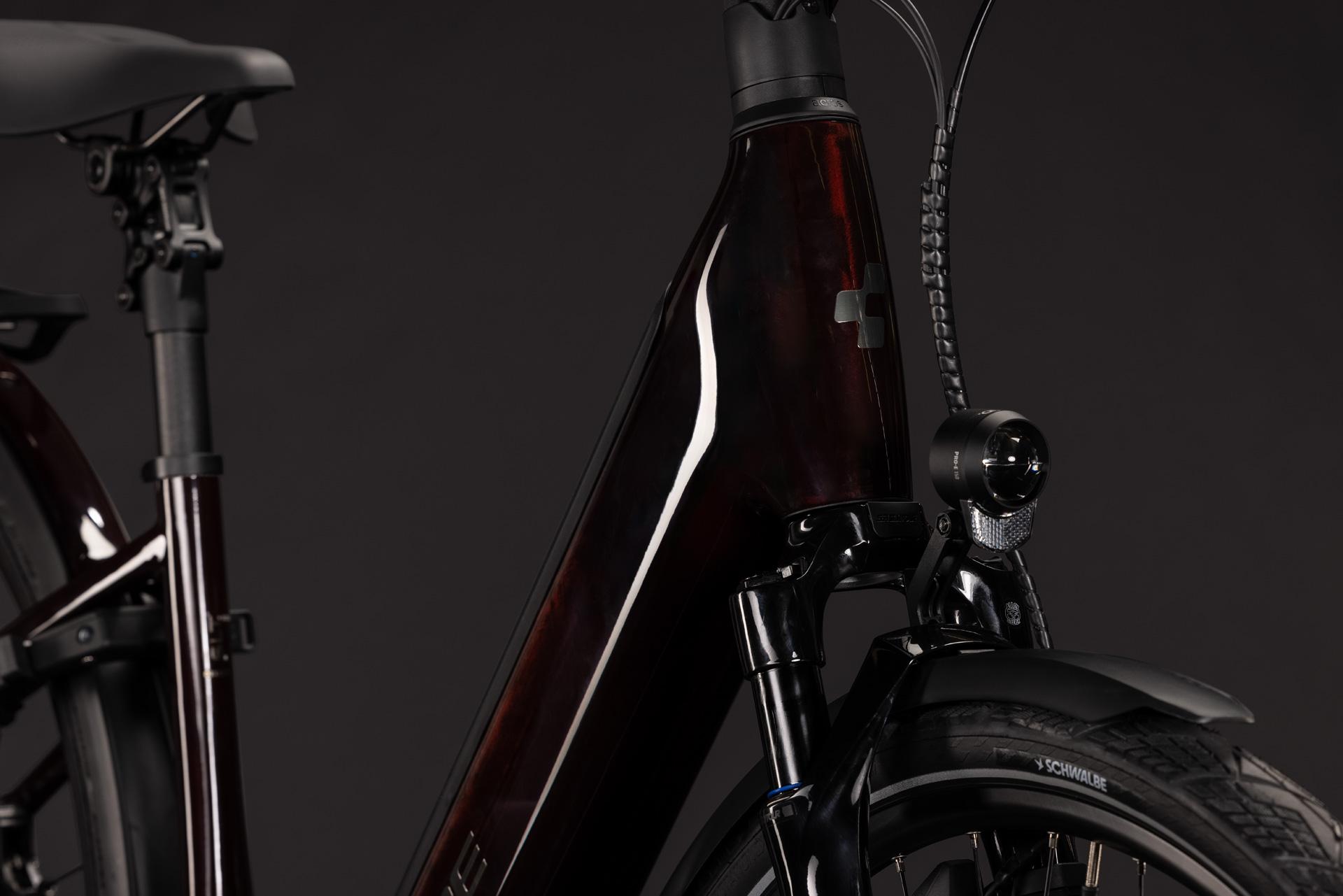 CUBE Supreme Hybrid C:62 Deluxe SLT 600 — vélo de trekking, Urban Cycle Nantes — vue 11