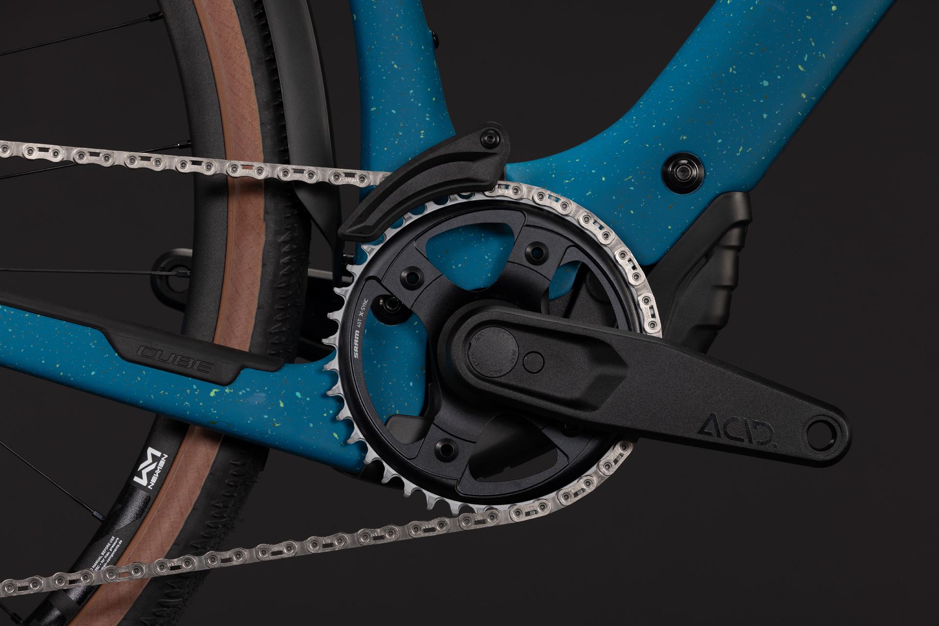 CUBE Nuroad Hybrid C:62 EXC 400X FE — gravel, Urban Cycle Nantes — vue 9