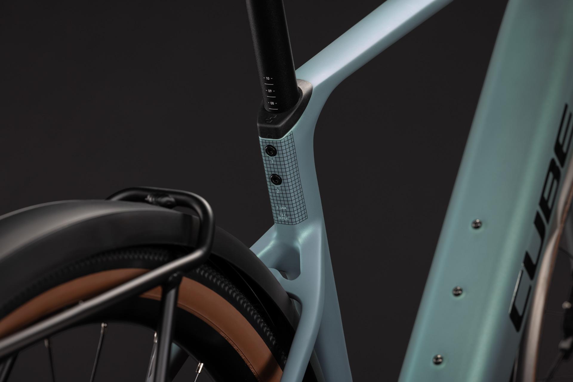CUBE Nulane Hybrid C:62 Race 400X FE — gravel, Urban Cycle Nantes — vue 8