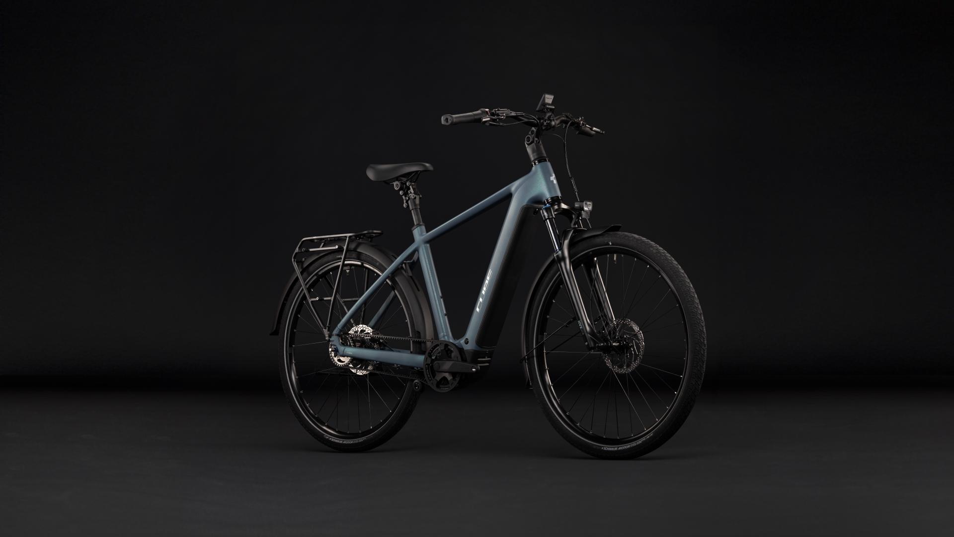 CUBE Touring Hybrid Deluxe SLX 800 — vélo de trekking, Urban Cycle Nantes — vue 2