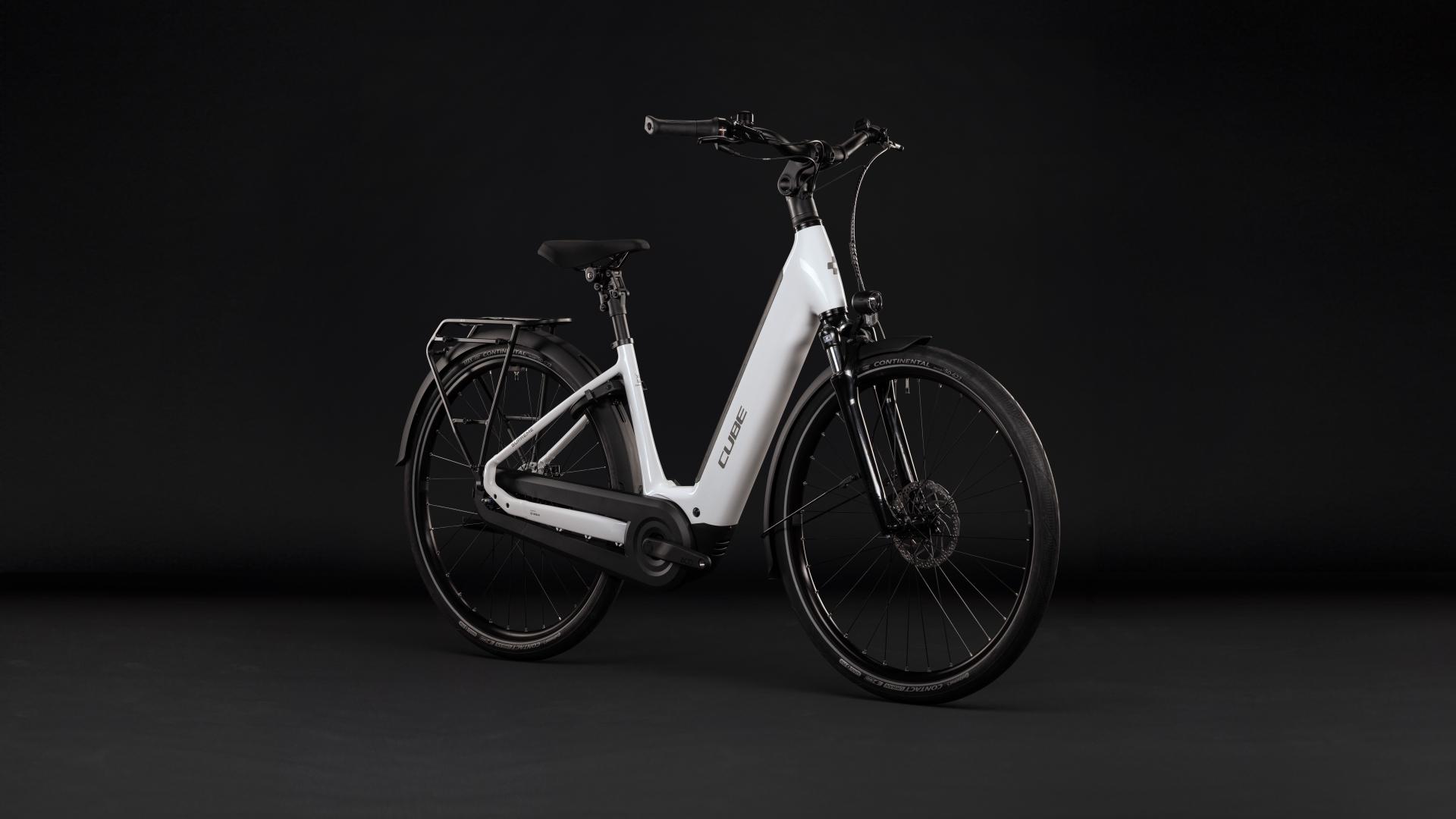 CUBE Supreme RT Hybrid Comfort EX 600 — vélo de trekking, Urban Cycle Nantes — vue 2