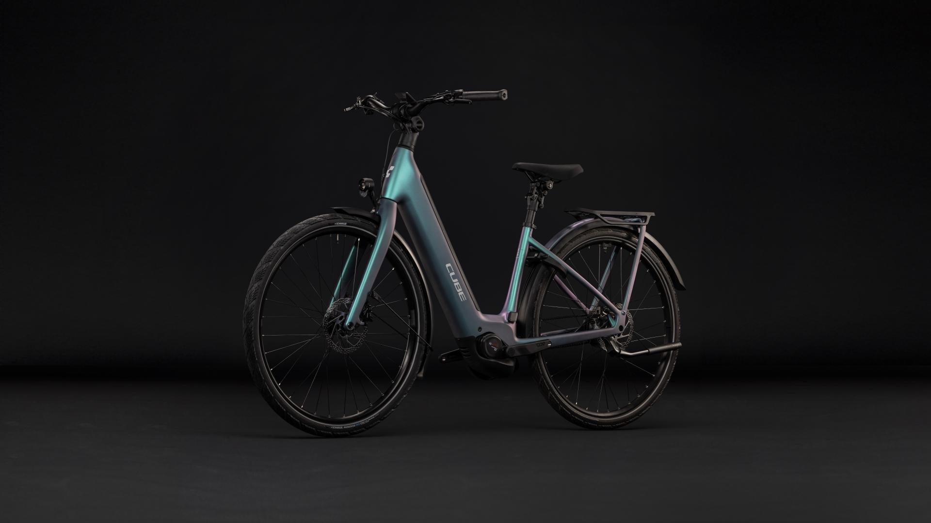 CUBE Supreme Hybrid C:62 Deluxe SLX 600 — vélo de trekking, Urban Cycle Nantes — vue 4