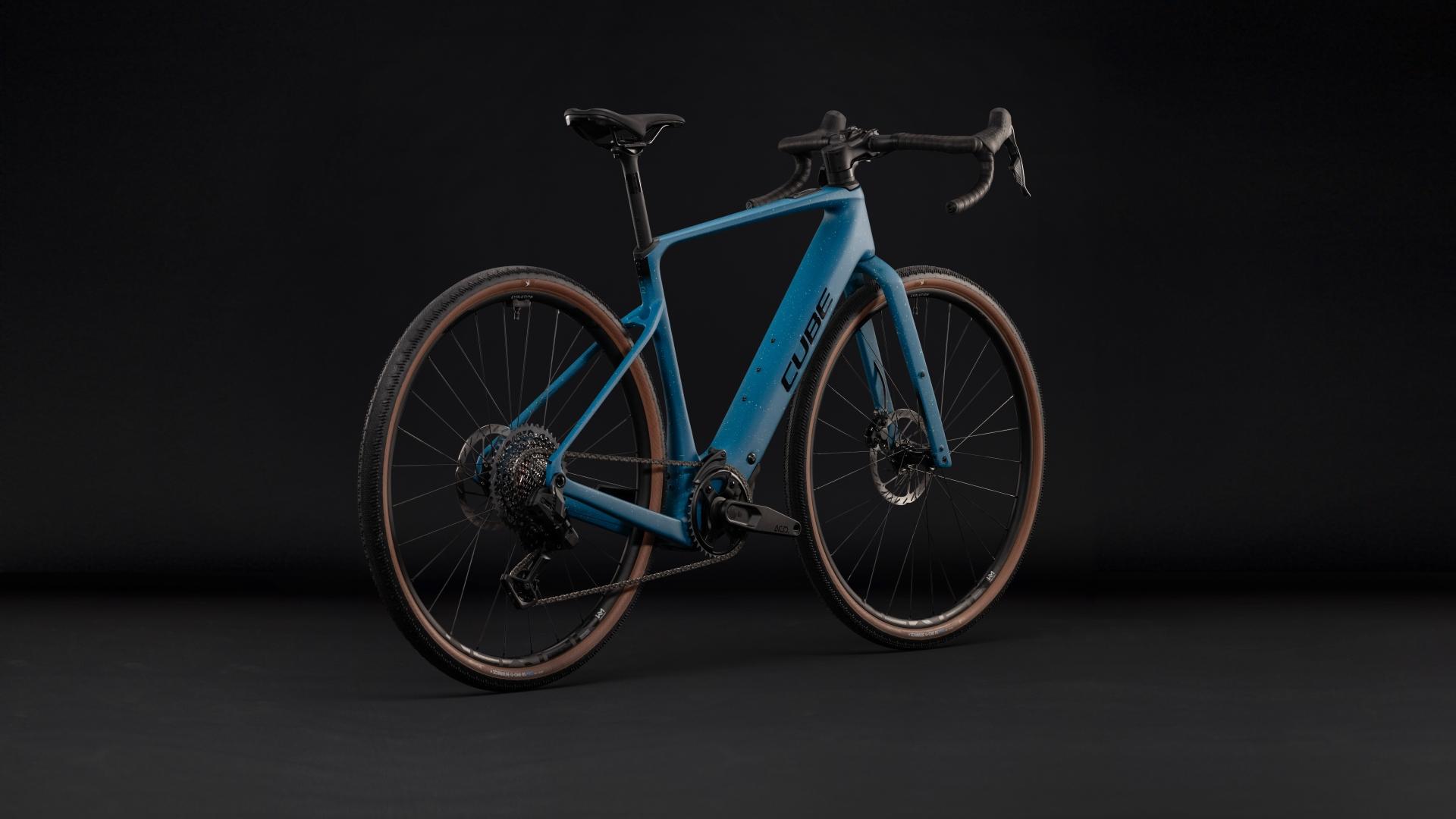 CUBE Nuroad Hybrid C:62 EXC 400X — gravel, Urban Cycle Nantes — vue 3