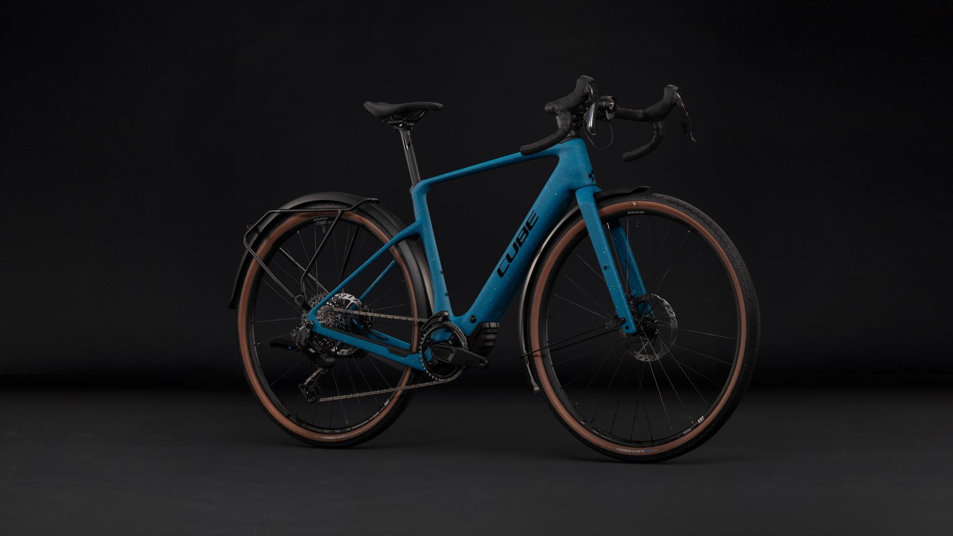 CUBE Nuroad Hybrid C:62 EXC 400X FE — gravel, Urban Cycle Nantes — vue 2