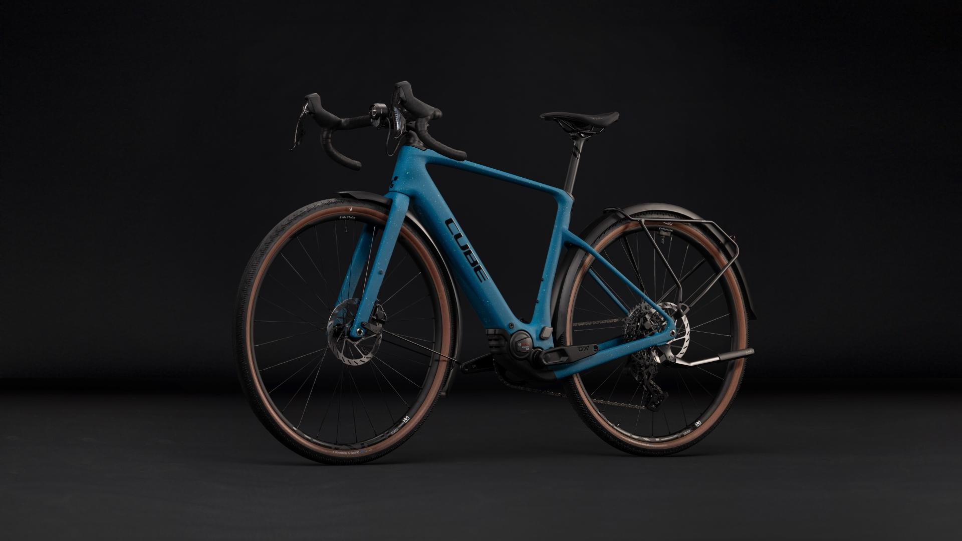 CUBE Nuroad Hybrid C:62 EXC 400X FE — gravel, Urban Cycle Nantes — vue 4