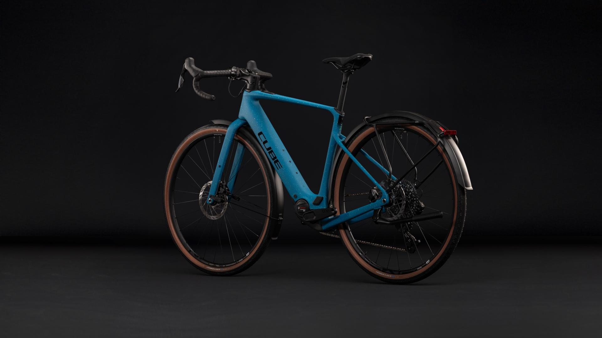 CUBE Nuroad Hybrid C:62 EXC 400X FE — gravel, Urban Cycle Nantes — vue 5