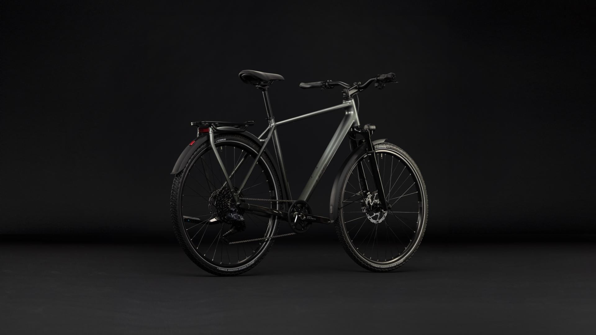 CUBE Kathmandu SLT flashgrey´n´chrome — vélo de trekking, Urban Cycle Nantes — vue 3