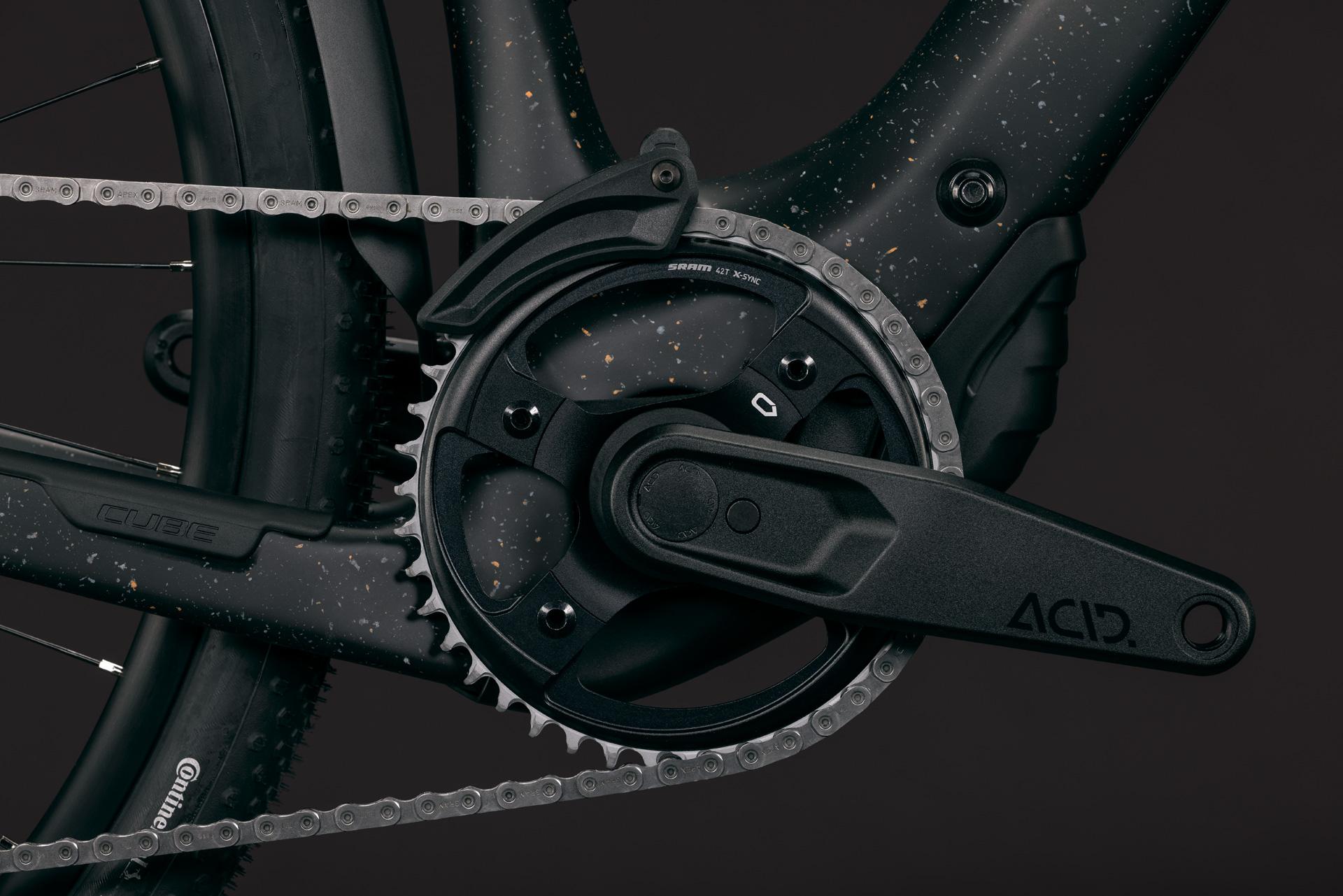CUBE Nulane Hybrid C:62 SLX 400X FE — gravel, Urban Cycle Nantes — vue 8