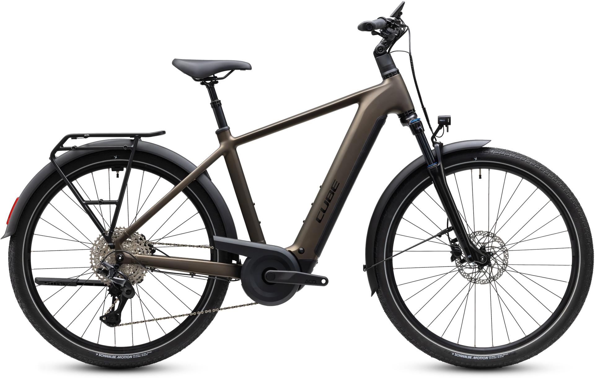 CUBE Touring Hybrid Pro 800 — vélo de trekking, Urban Cycle Nantes — vue 3