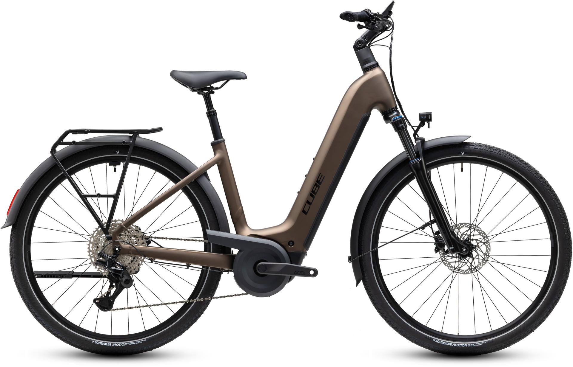CUBE Touring Hybrid Pro 800 — vélo de trekking, Urban Cycle Nantes — vue 4