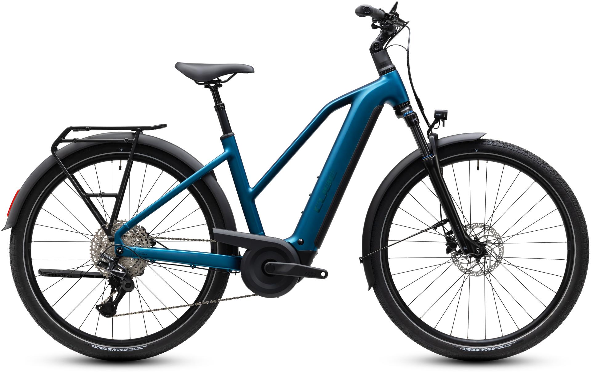 CUBE Touring Hybrid Pro 800 — vélo de trekking, Urban Cycle Nantes — vue 6