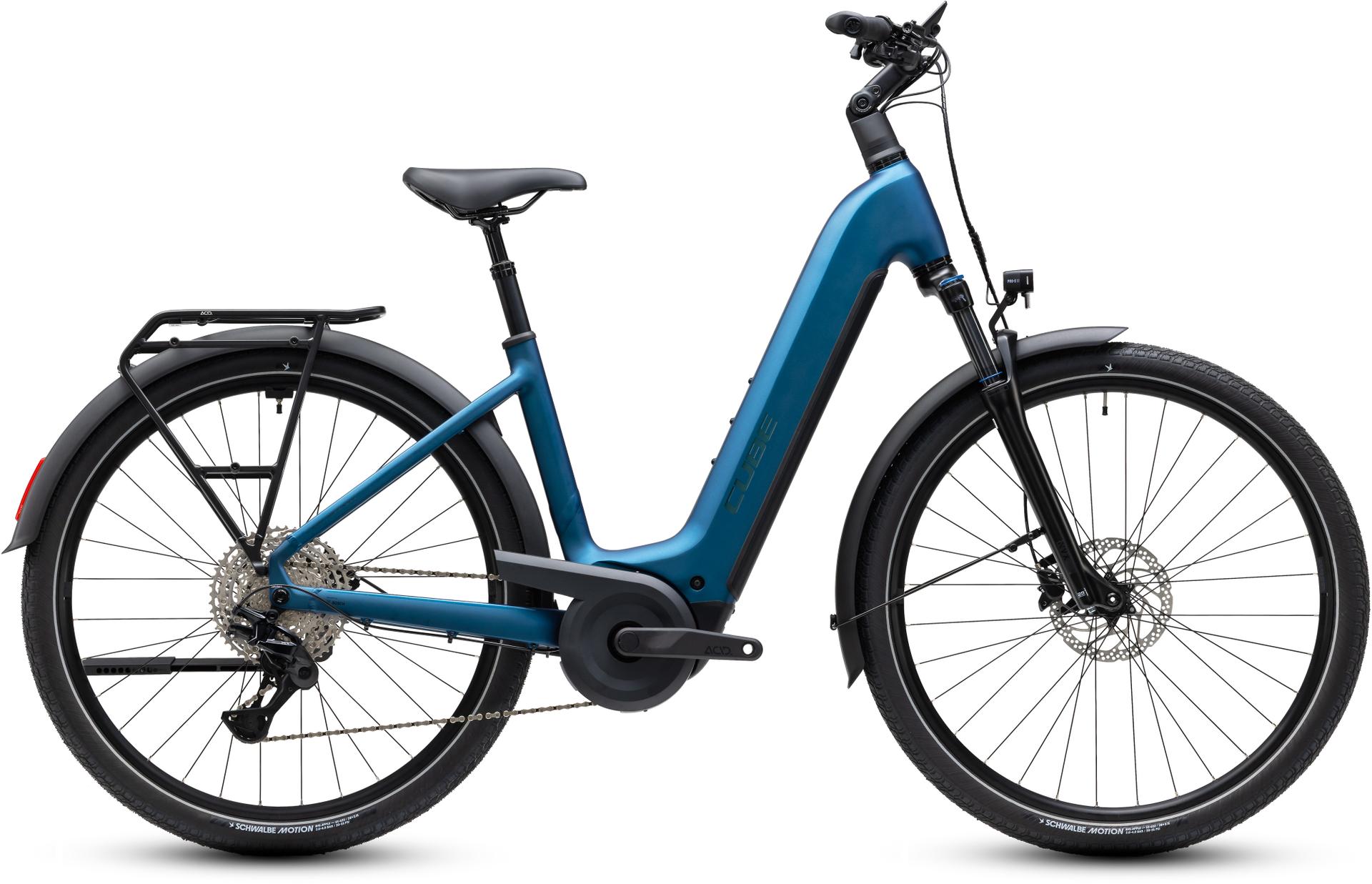 CUBE Touring Hybrid Pro 800 — vélo de trekking, Urban Cycle Nantes — vue 7