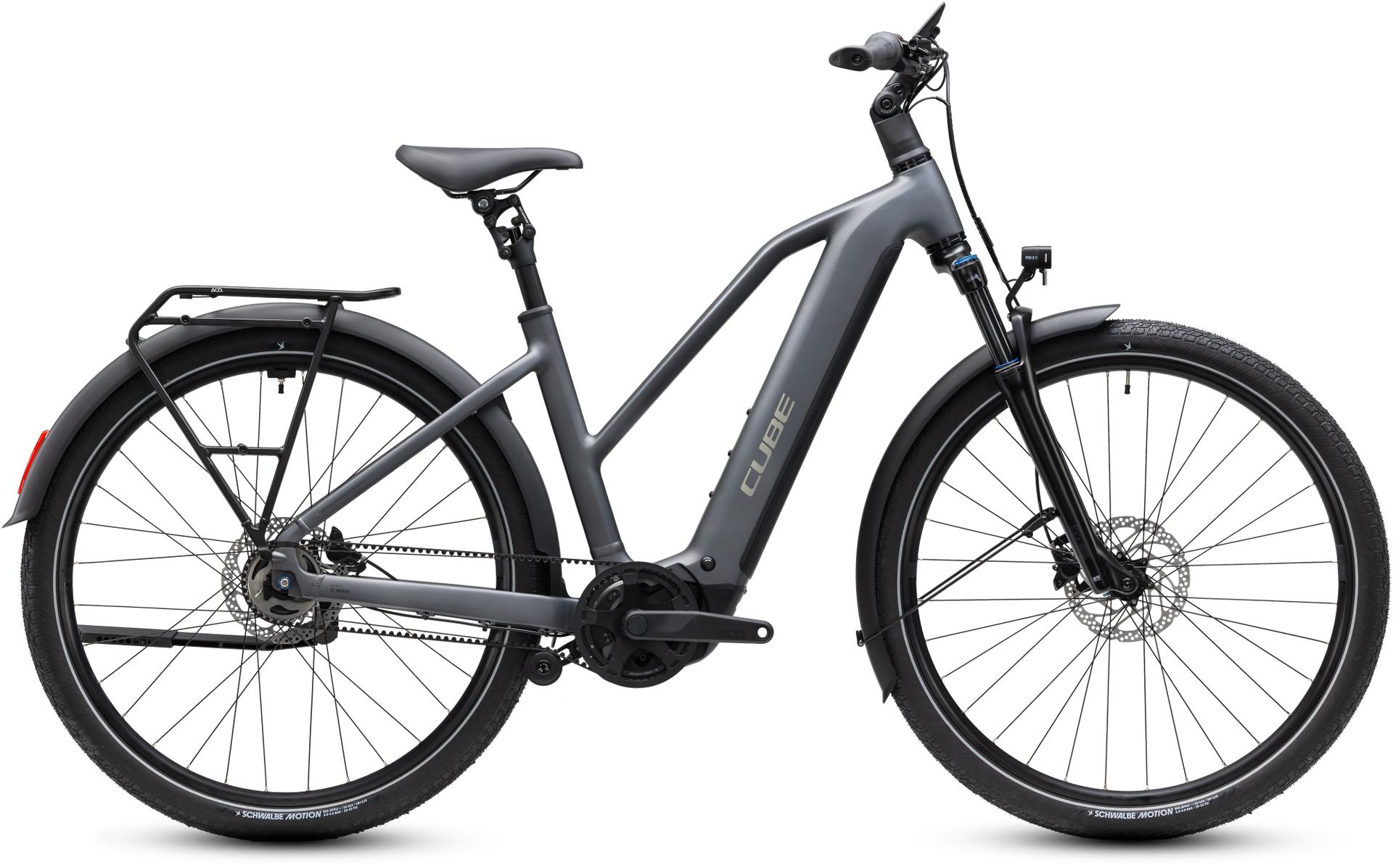 CUBE Touring Hybrid Deluxe SLX 800 — vélo de trekking, Urban Cycle Nantes — vue 4