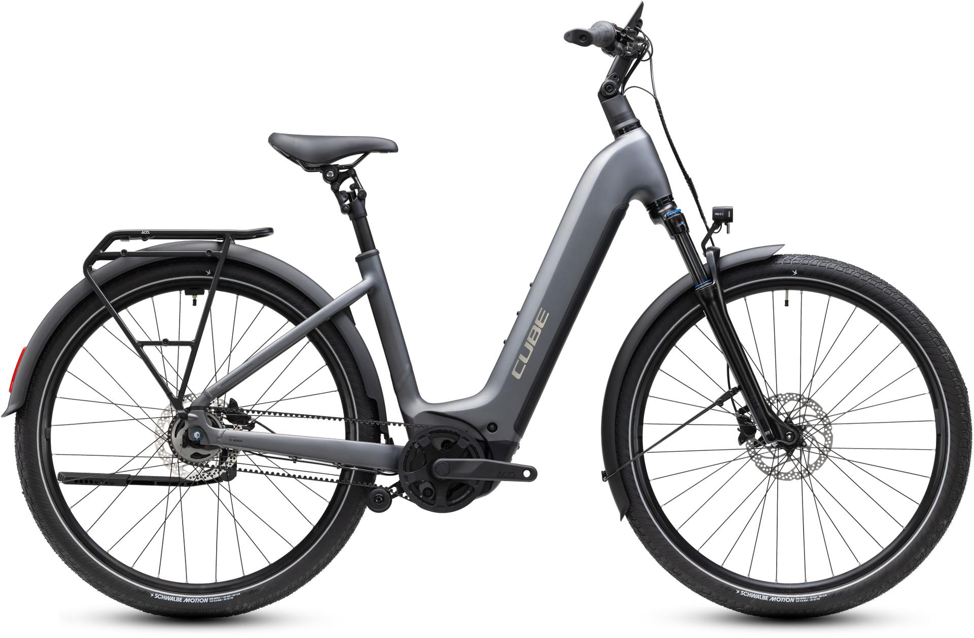 CUBE Touring Hybrid Deluxe SLX 800 — vélo de trekking, Urban Cycle Nantes — vue 5