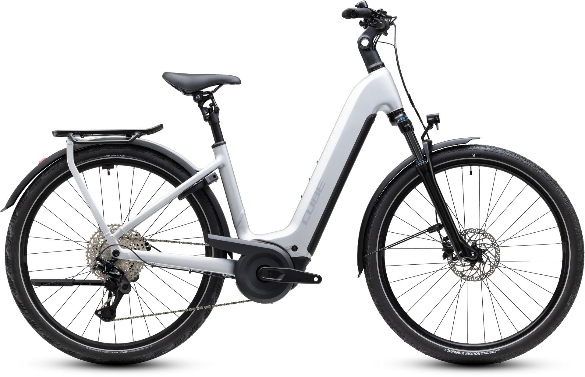 CUBE Kathmandu Hybrid ONE 800 — vélo de trekking, Urban Cycle Nantes — vue 7