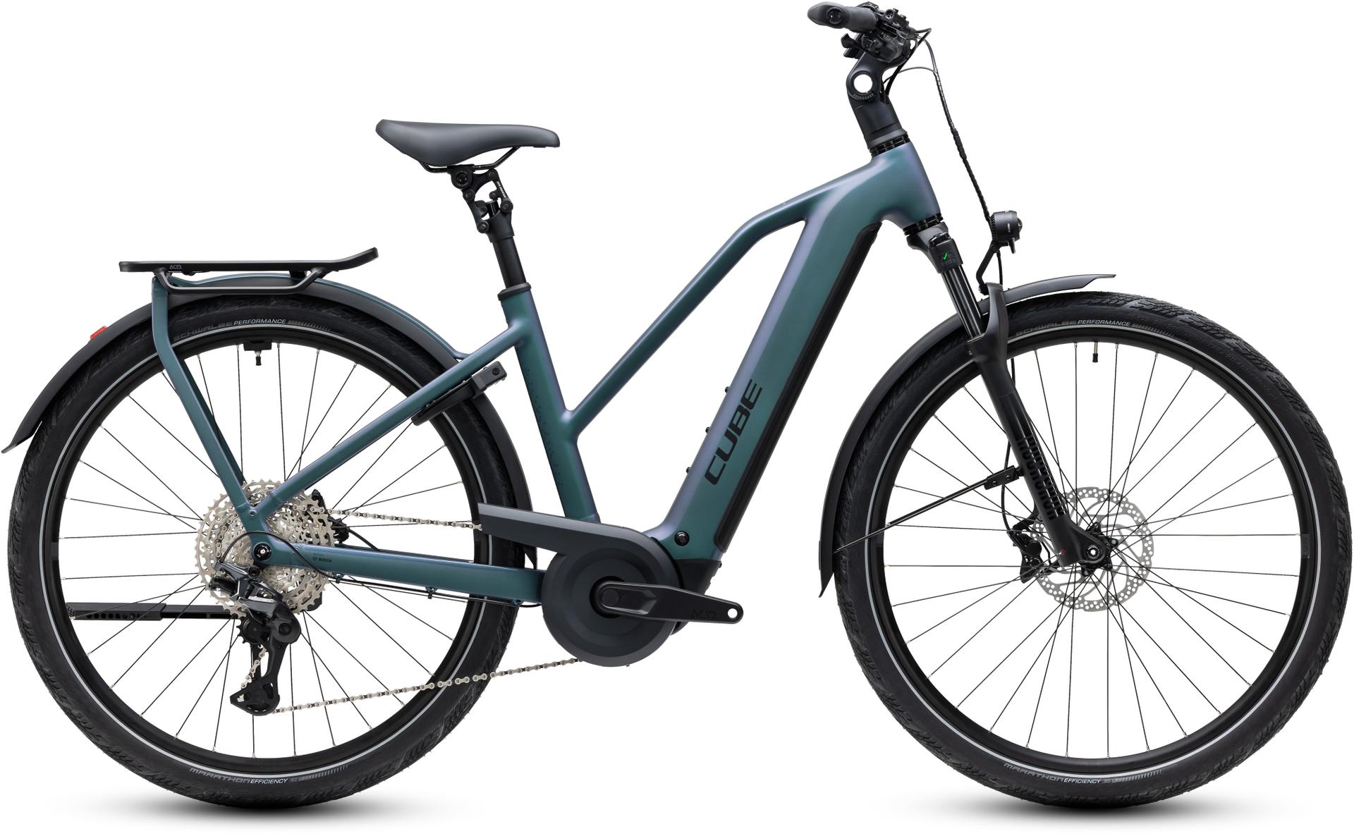 CUBE Kathmandu Hybrid Pro 800 — vélo de trekking, Urban Cycle Nantes — vue 6