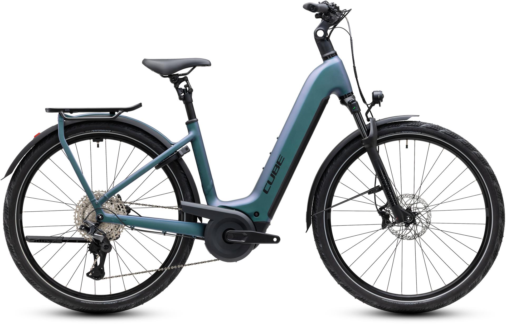 CUBE Kathmandu Hybrid Pro 800 — vélo de trekking, Urban Cycle Nantes — vue 7