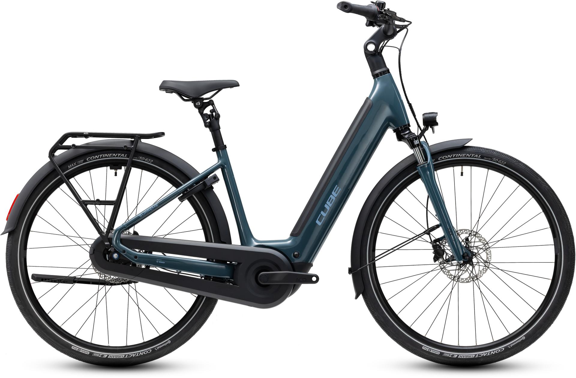 CUBE Supreme Hybrid Comfort ONE 600 — vélo de trekking, Urban Cycle Nantes — vue 7