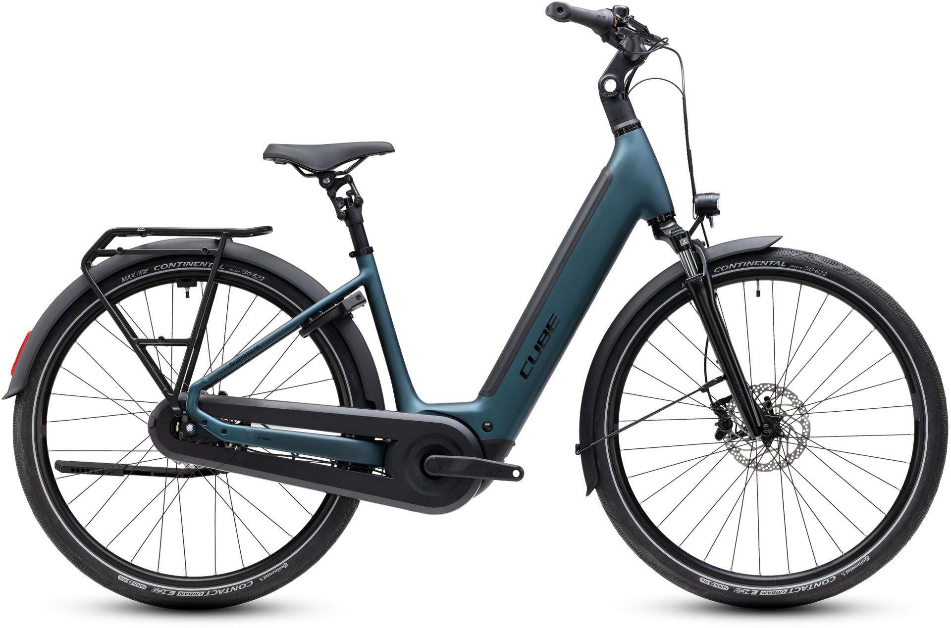 CUBE Supreme RT Hybrid Comfort EX 600 — vélo de trekking, Urban Cycle Nantes — vue 7
