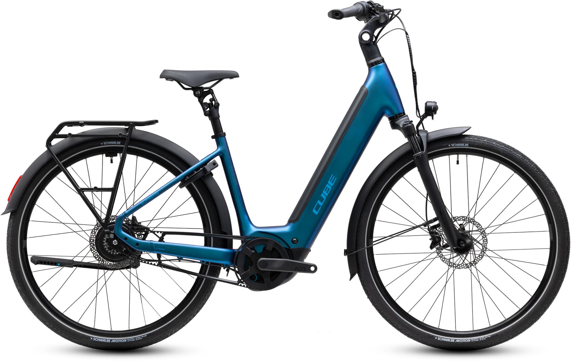 CUBE Supreme Hybrid Deluxe Pro 600 — vélo de trekking, Urban Cycle Nantes
