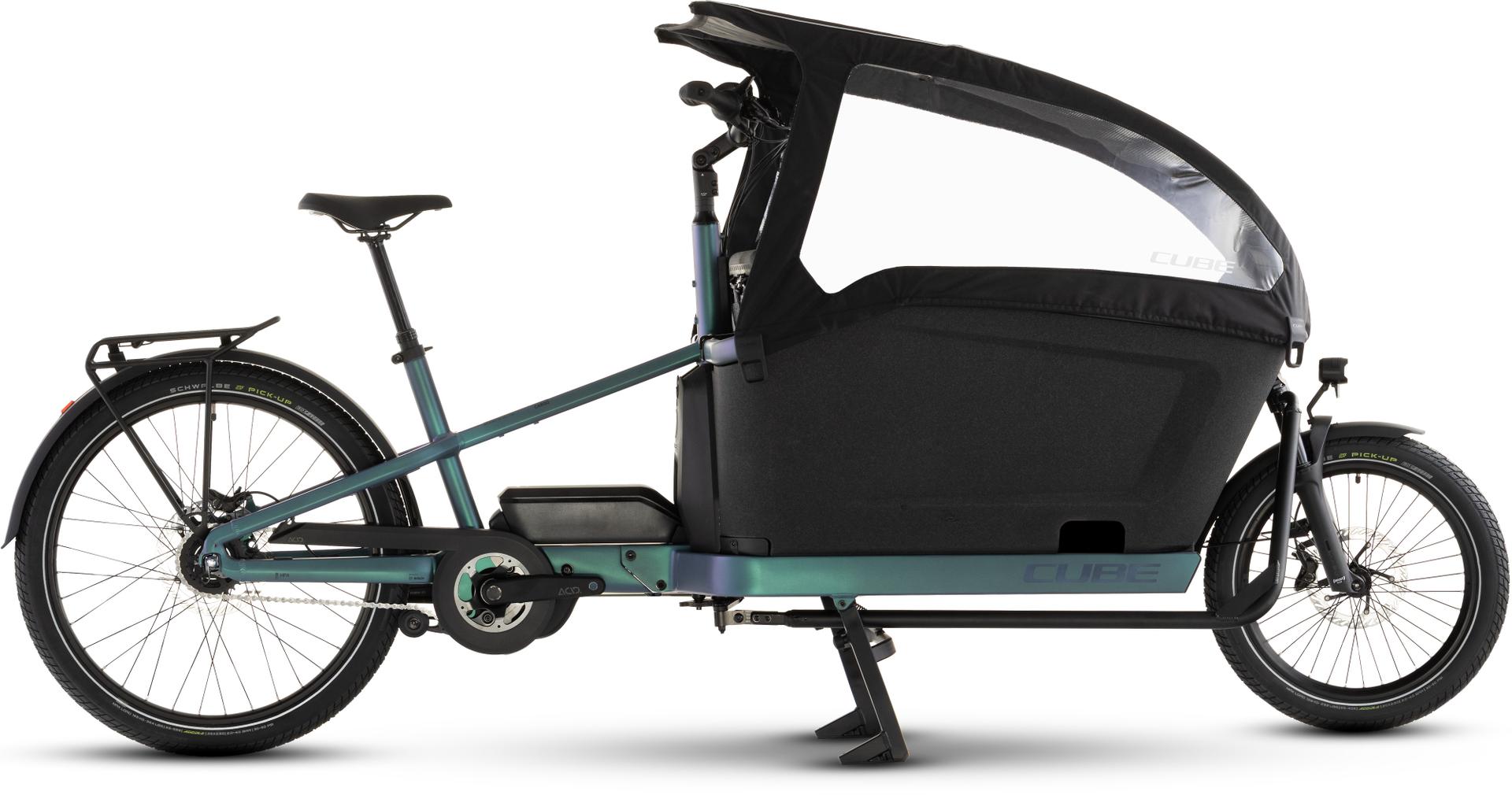 CUBE Cargo Hybrid Comfort Pro 800 — vélo cargo, Urban Cycle Nantes — vue 5