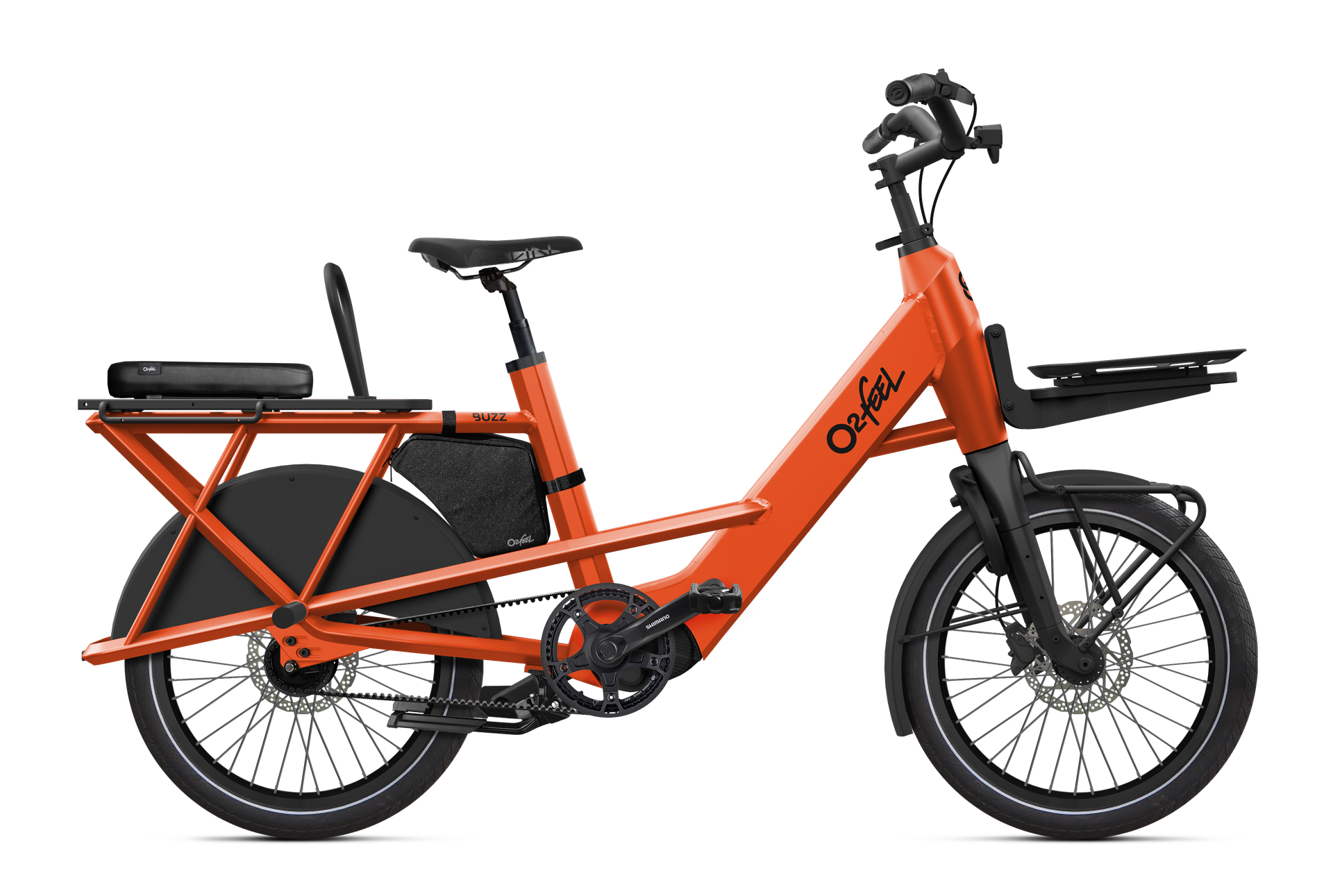 O2Feel Buzz 8.1 — vélo cargo, Urban Cycle Nantes — vue 3