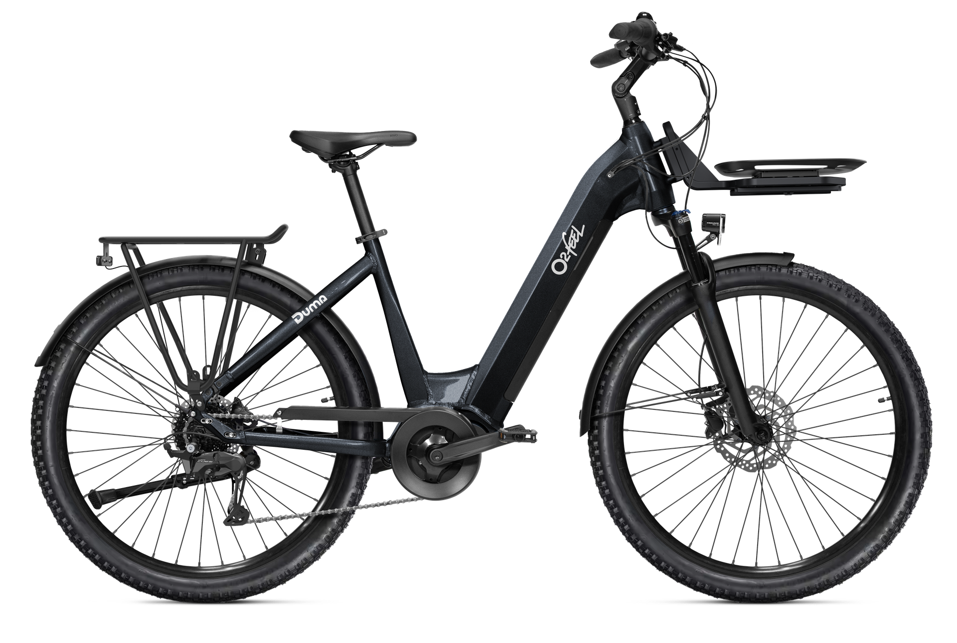 O2Feel Duma Adventure 5.1 — vélo de trekking, Urban Cycle Nantes — vue 5