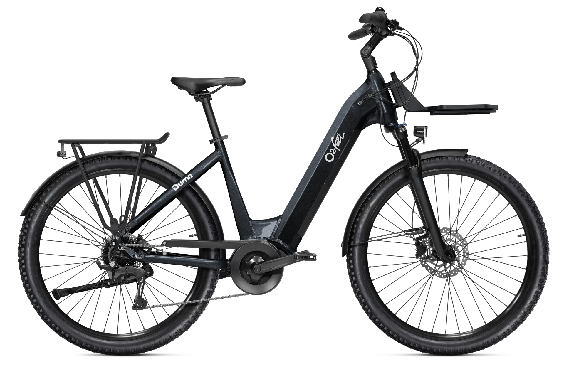 O2Feel Duma Adventure 5.1 — vélo de trekking, Urban Cycle Nantes — vue 6