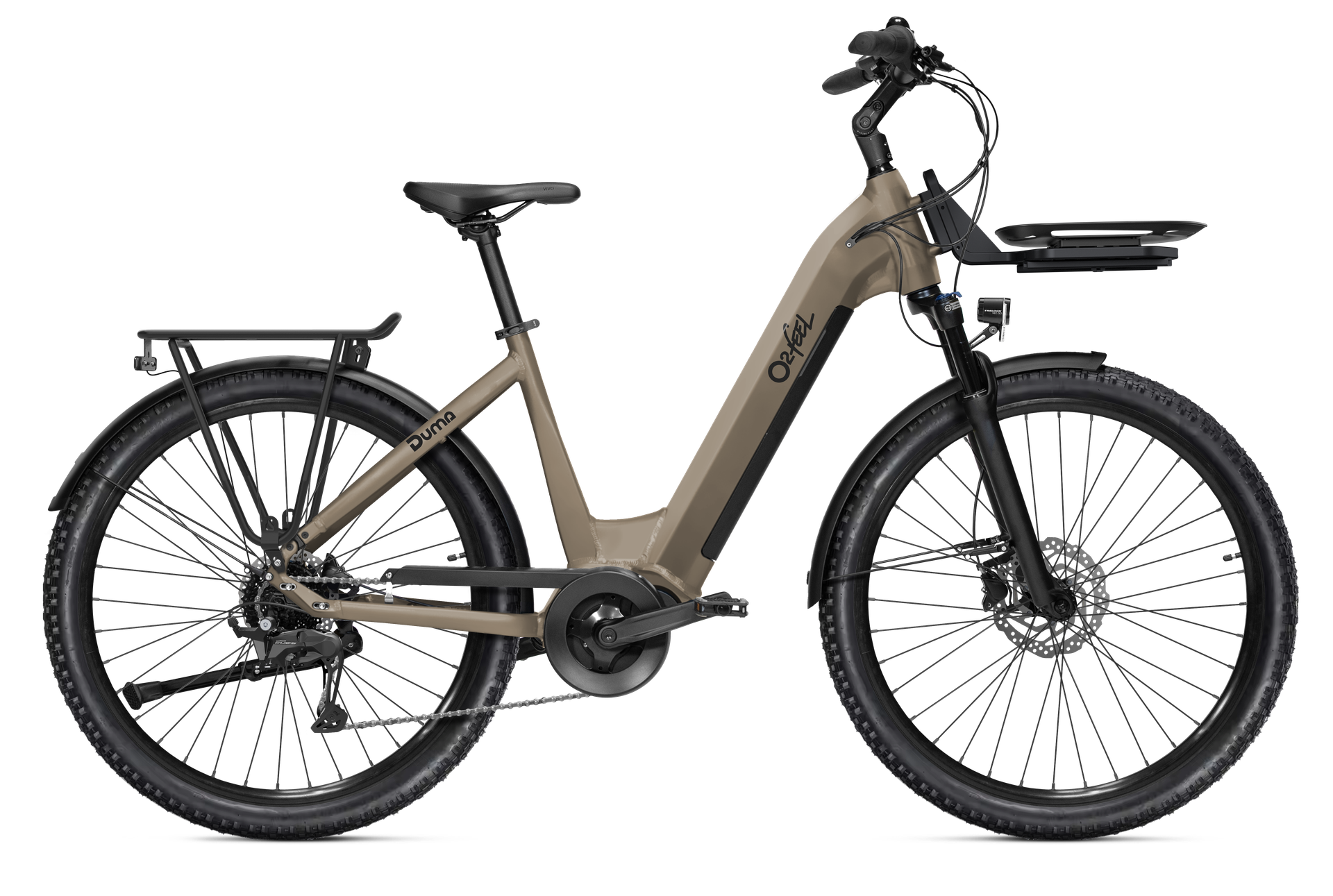O2Feel Duma Adventure 5.1 — vélo de trekking, Urban Cycle Nantes — vue 2