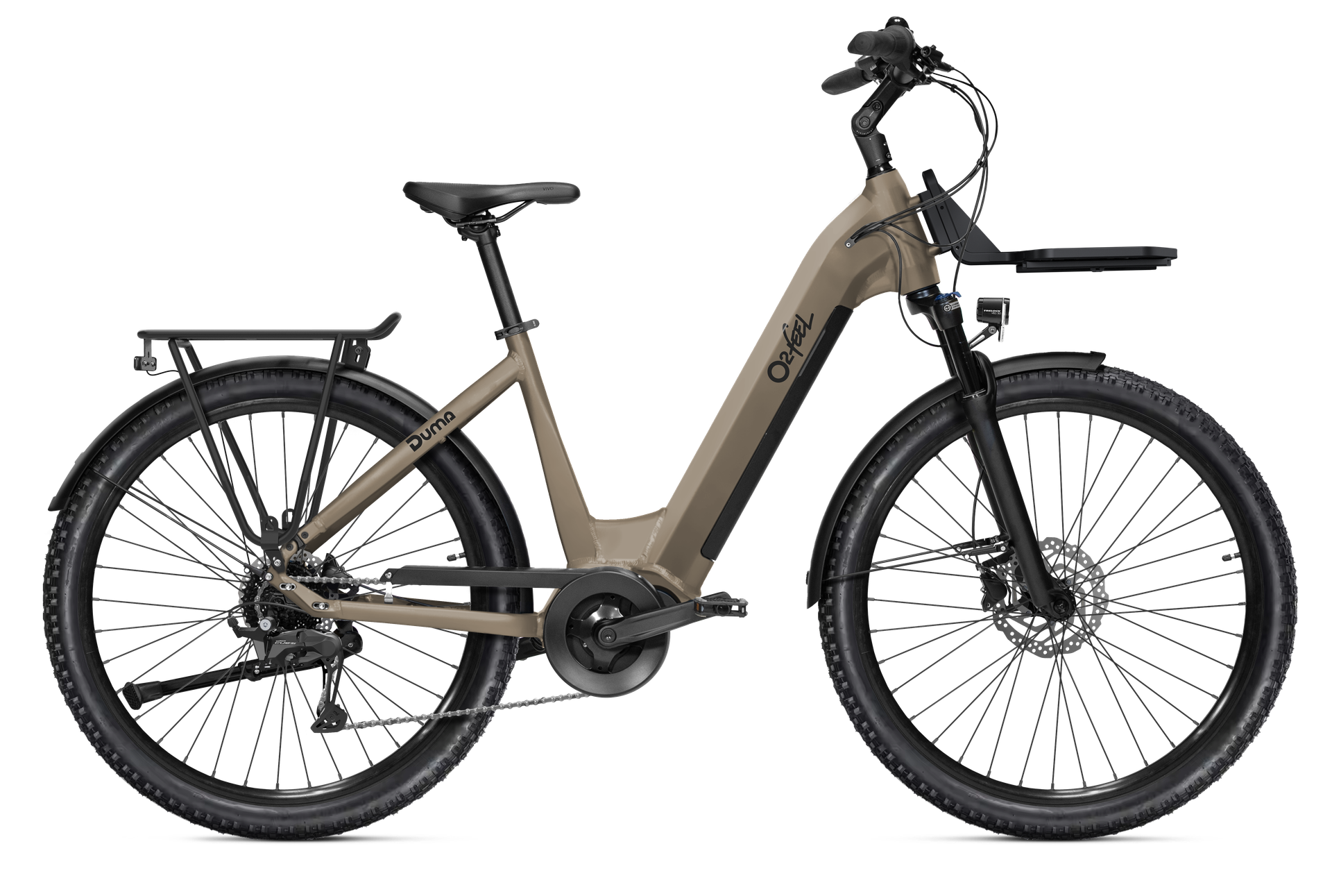O2Feel Duma Adventure 5.1 — vélo de trekking, Urban Cycle Nantes — vue 3