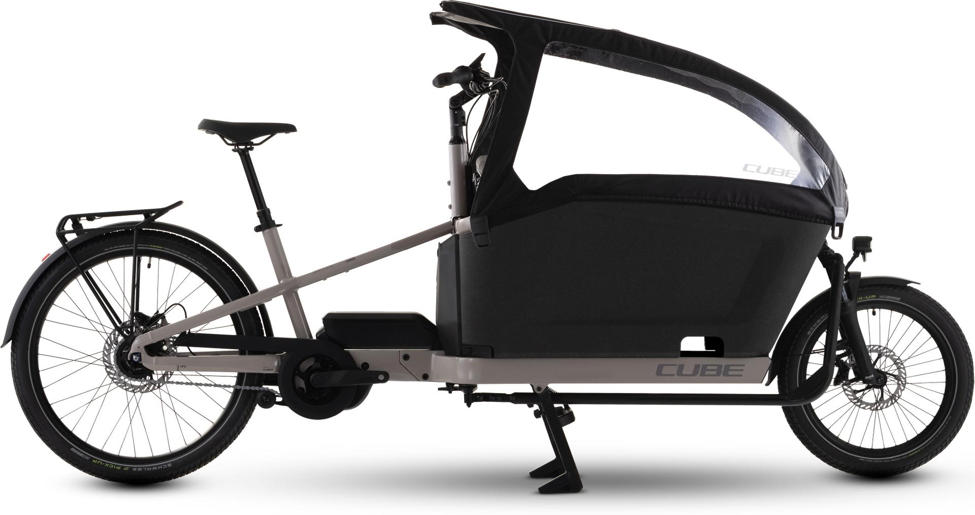 CUBE Cargo Hybrid Comfort Pro 800 — vélo cargo, Urban Cycle Nantes — vue 7