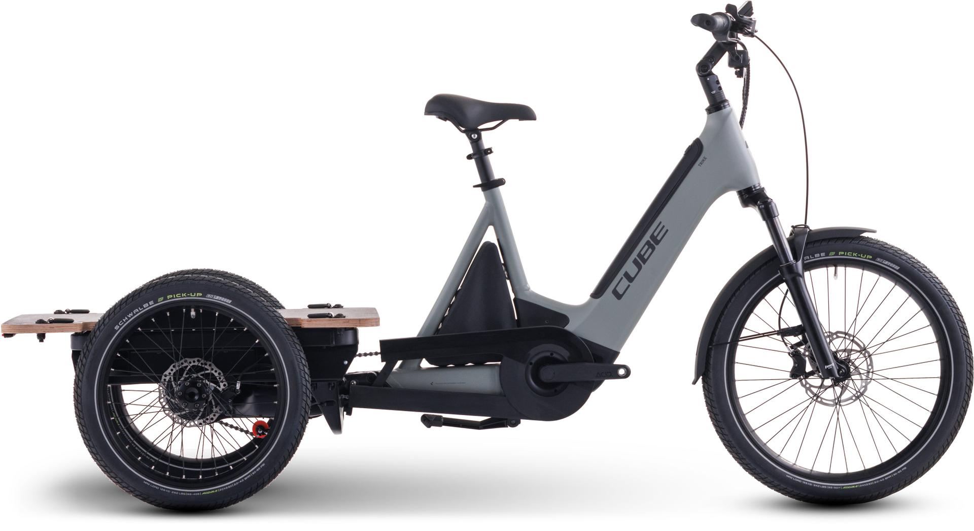 CUBE Trike Family Hybrid 750 — vélo cargo, Urban Cycle Nantes — vue 2